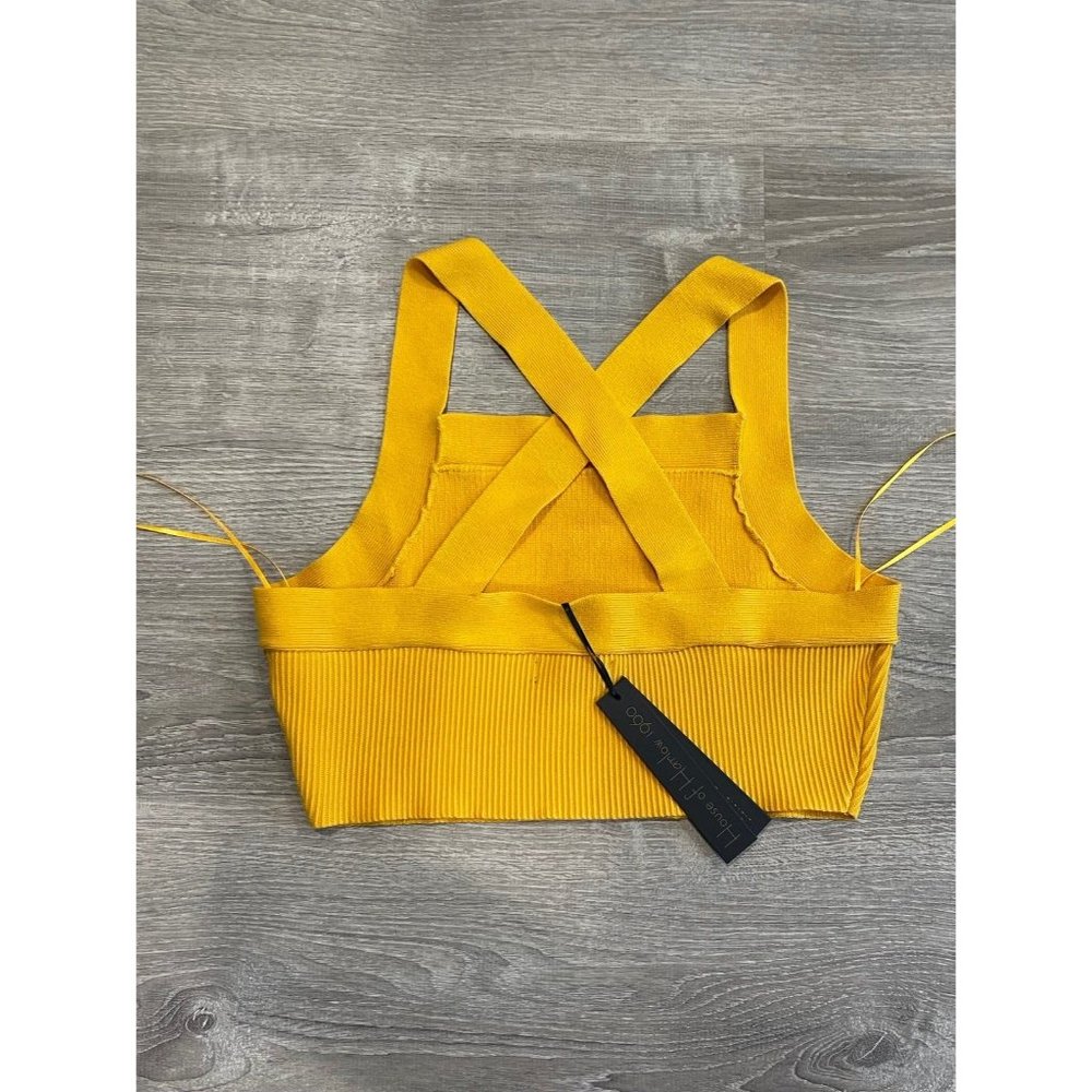NWT House of Harlow Ribbed Crop - Picture 5 of 7